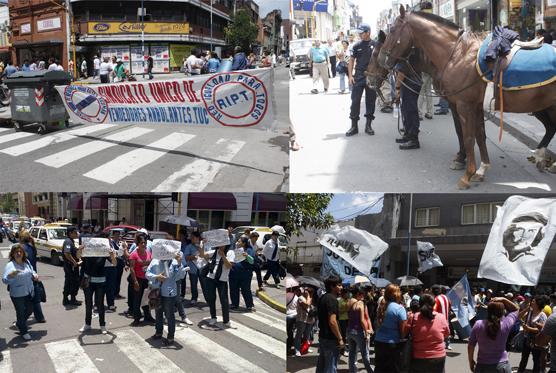 La jornada de ayer estuvo marcada por el caos vehicular. Durante la mañana se realizaron algunos cortes que produjeron más de un