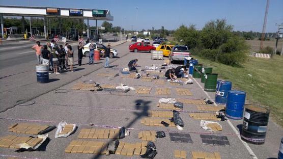 Secuestraron 800 kilos de marihuana en Córdoba