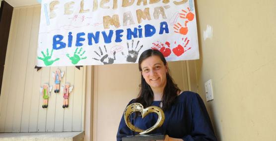 Leila Abdala recibió el premio `Abanderados de la Argentina solidaria´