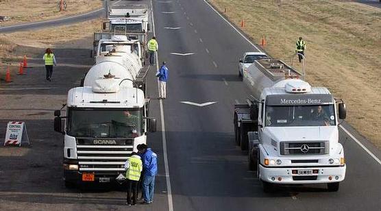 Restricción a la circulacción de camiones