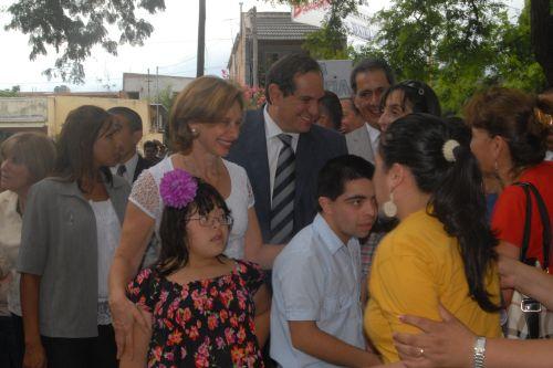 Alperovich y Rojkés, ayer en Monteros