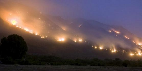 Incendio forestal