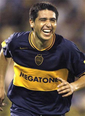 El mediocampista Juan Román Riquelme