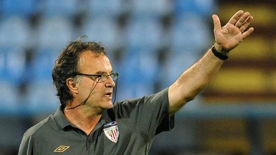 El entrenador argentino Marcelo Bielsa, actual conductor del Athletic de Bilbao