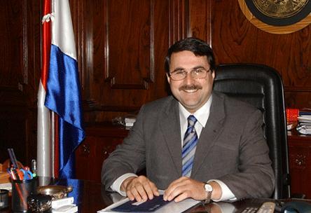 El vicepresidente de la república de Paraguay, Federico Franco