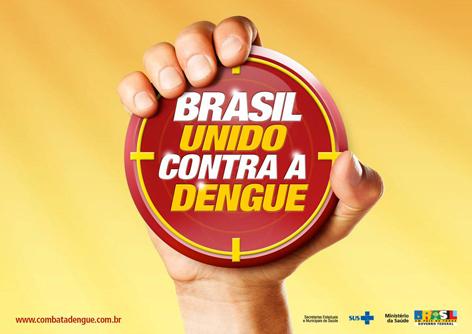 Afiche de campaña contra el dengue