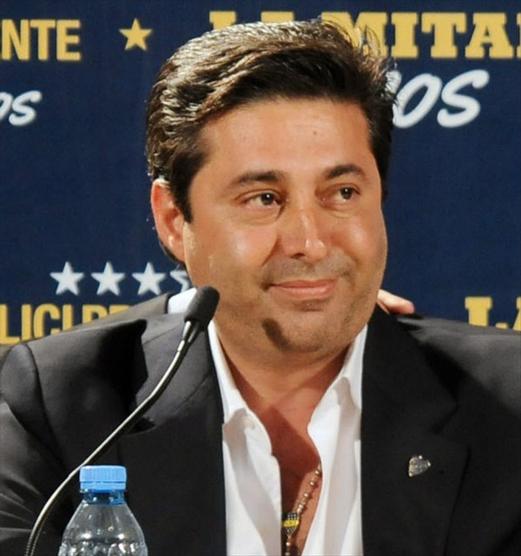 El presidente de Boca, Daniel Angelici