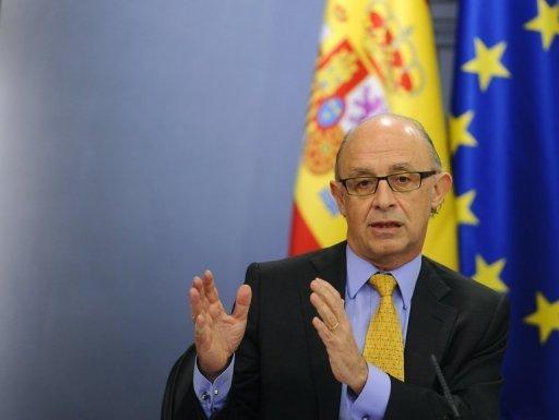 El ministro de hacienda español, Cristóbal Montoro