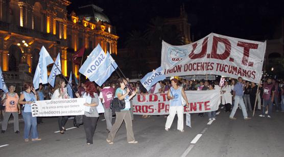 El acuerdo salarial docente causó descontento en SADOP y UDT