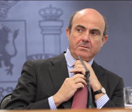 El ministro de Economía español, Luis de Guindos