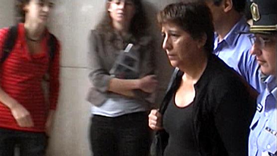 Amelia Juárez, madre de María Alejandra Huerta, la testigo que declaró el martes