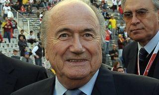 Joseph Blatter durante el anuncio