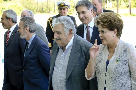 Roussef recibe a Mujica en Brasilia