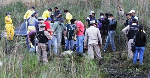 La búsqueda de víctimas en Curuguaty