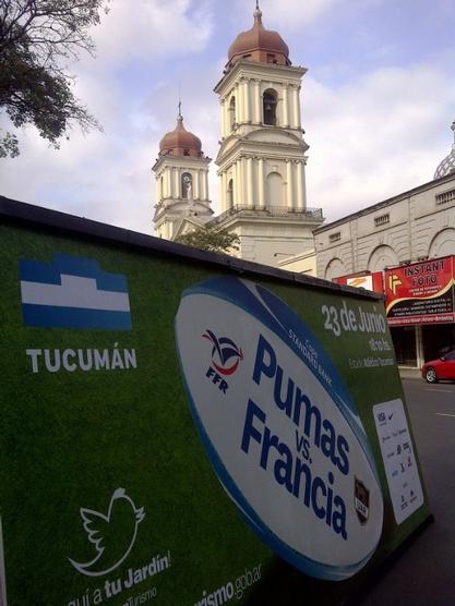 Los Pumas con Francia en Tucumán