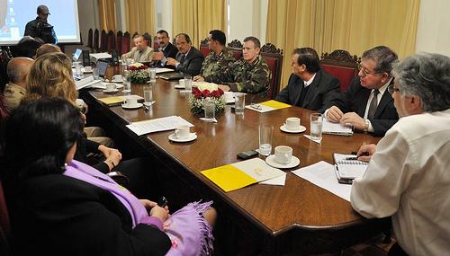 Lugo presidió reunión de gabinete ayer