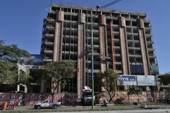 El Sheraton Tucumán comienza a tomar forma