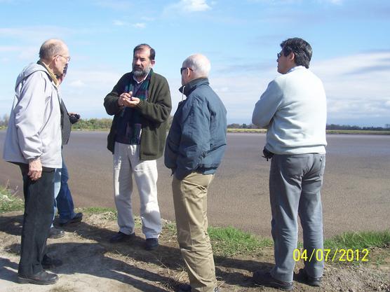 Montalvan junto a demás autoridades