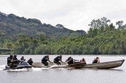 Intensa busqueda en ríos de Guayana