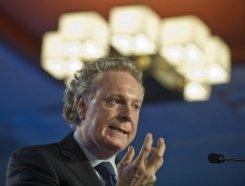 El Primer ministro liberal de Quebec, Jean Charest, 