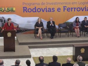 Rousseff durante el lanzamiento del plan