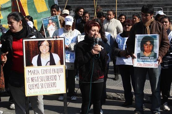 Una jornada nacional de protesta se realizará hoy para que se declare la `emergencia en violencia sexual y doméstica´ contra el 