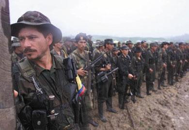 Guerrilleros colombianos dispuestos a la paz