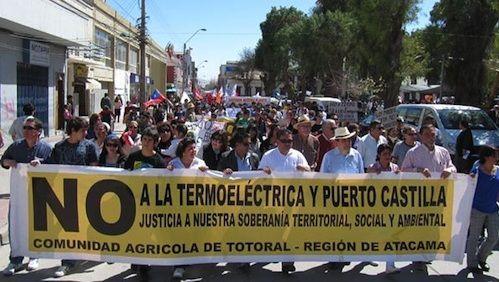 Movilizacion de alegría en Totoral