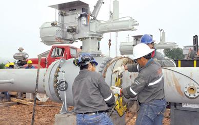 Gasoductos bolivianos a toda marcha