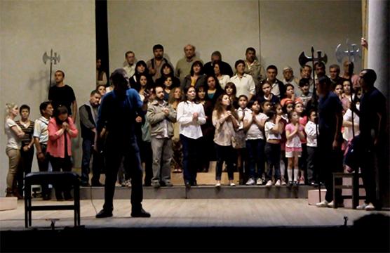 Ensayo de la Opera Tosca