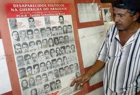 Familiares de la guerrilla de Araguaia