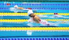 Nadia Báez, Medalla de bronce en Natación_Gentileza COPAR