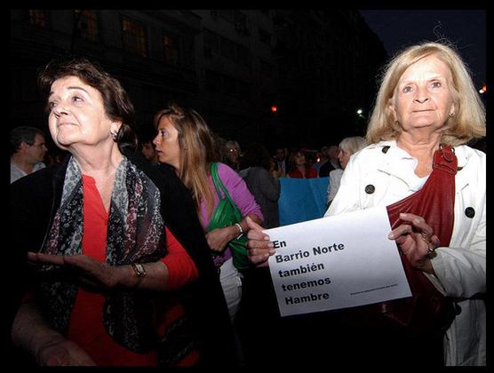 Como en todo el país en Tucumán también se movilizó gente contra el gobierno