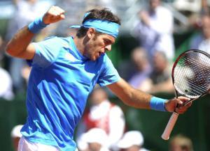 DelPo consiguió el primer punto