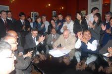 Firma del convenio