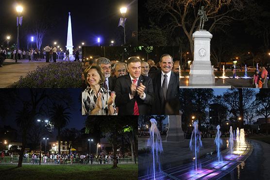 El viernes quedó inaugurada la nueva Plaza Belgrano