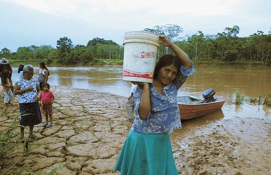 El río Sécure como única vía de comunicación