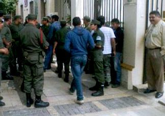 En Tucumán los gendarmes se plegaron al reclamo