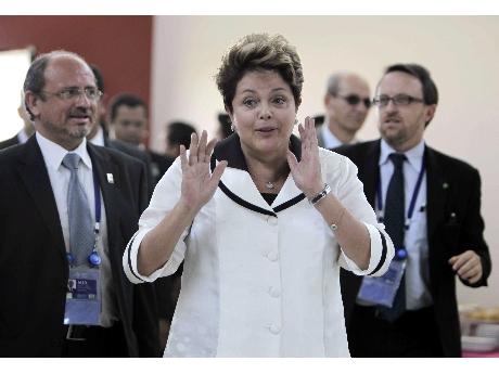 Dilma ante sus ministros