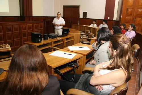 La Cruz Roja dictando el curso