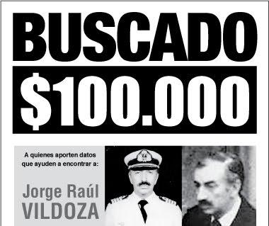 Jorge Vildoza, prófugo de la justicia