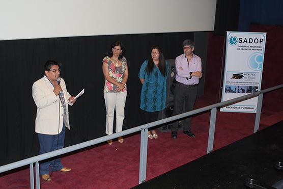 Presentación de `Heroes del Tucumán´ en el Cine del Solar