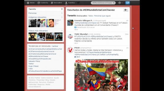 Crece la solidaridad mundial por Chavez