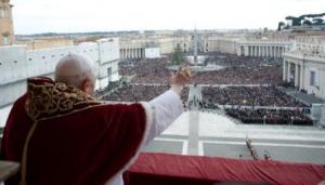 El papá pidió por la paz en el mundo