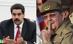 Maduro y Raul Castro 