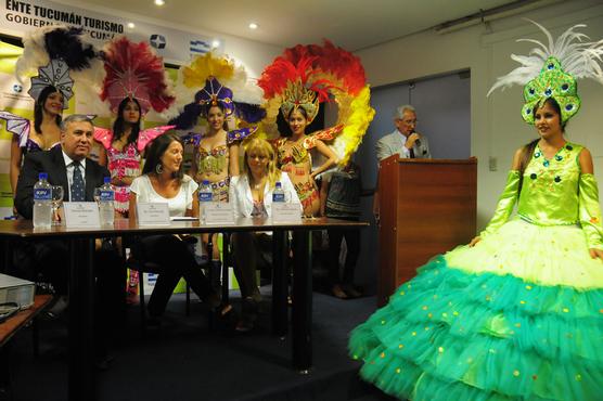 Cèsar Dip, Elena Colombres y Mirian Gallardo