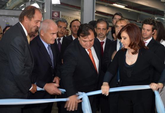 Inauguración en el ,Aeropuerto