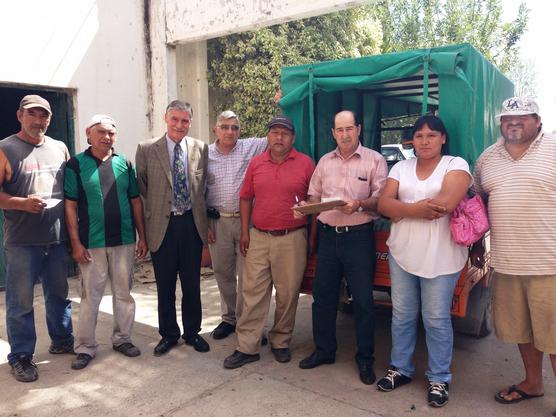 Productores agrícolas recibieron subsidios