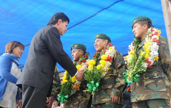 El lunes serán condecorados por Evo Morales