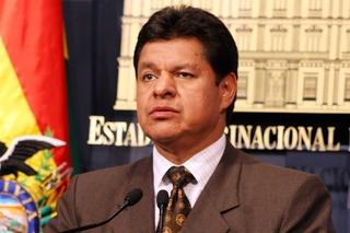 El ministro de Defensa boliviano, Rubèn Saavedra